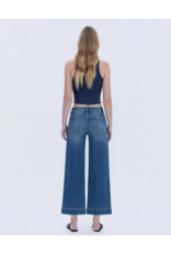 VERVET VERVET - High Rise Trouser Hem Wide Leg Jeans (Mesmerism)