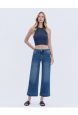 VERVET VERVET - High Rise Trouser Hem Wide Leg Jeans (Mesmerism)