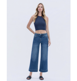 VERVET VERVET - High Rise Trouser Hem Wide Leg Jeans (Mesmerism)
