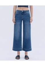 VERVET VERVET - High Rise Trouser Hem Wide Leg Jeans (Mesmerism)