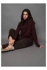 RD Style RD Style - Nancy Ottoman Mock Neck Sweater (Dark Walnut)