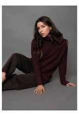 RD Style RD Style - Nancy Ottoman Mock Neck Sweater (Dark Walnut)