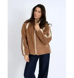 RD Style RD Style - Nikita Sherpa Zip Front (Caramel)