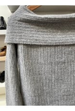 RD Style RD Style - Marylin Off the Shoulder Sweater (Flint Grey)
