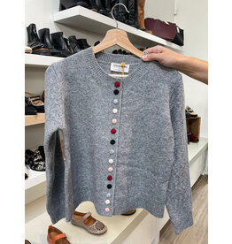 Compania Fantastica Compania Fantastica - Cardigan Colorful Buttons (Grey)