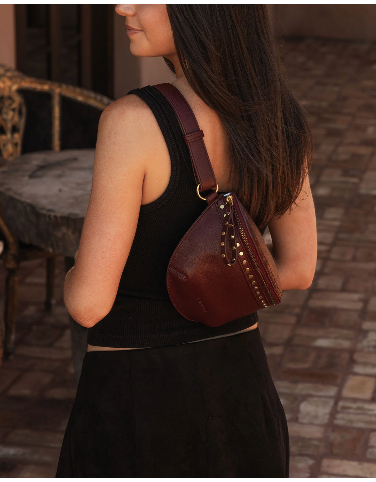 Louenhide Louenhide - Cassidy Belt Bag (Burgundy)