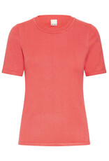 ICHI ICHI - Luls O Neck T Shirt (Teaberry)