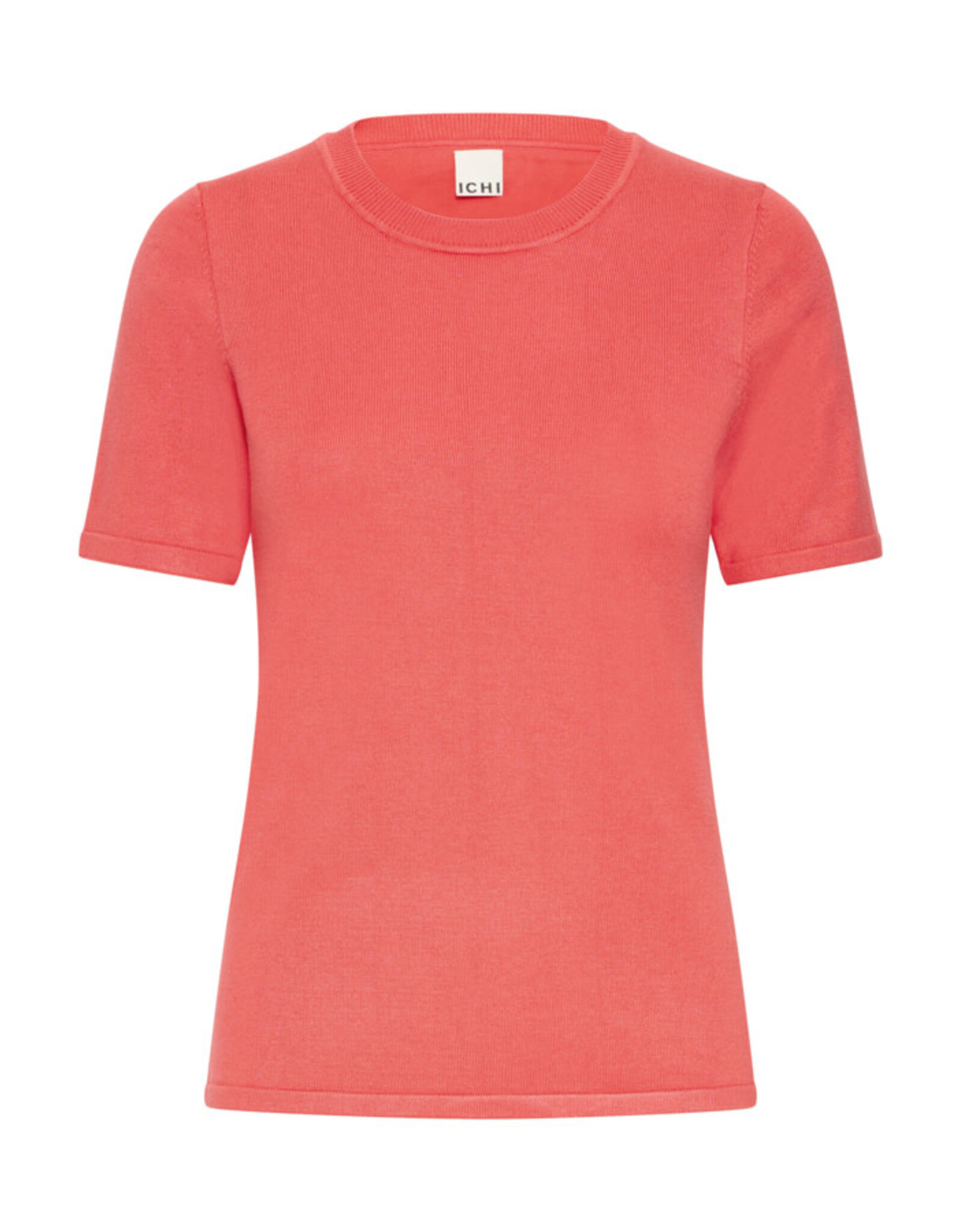 ICHI ICHI - Luls O Neck T Shirt (Teaberry)