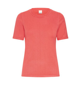 ICHI ICHI - Luls O Neck T Shirt (Teaberry)