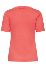 ICHI ICHI - Luls O Neck T Shirt (Teaberry)