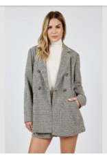 Sadie & Sage Sadie & Sage - Spinning Records Houndstooth Blazer