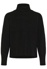 Kaffe Kaffe - Erin Rollneck Sweater (Black Deep)