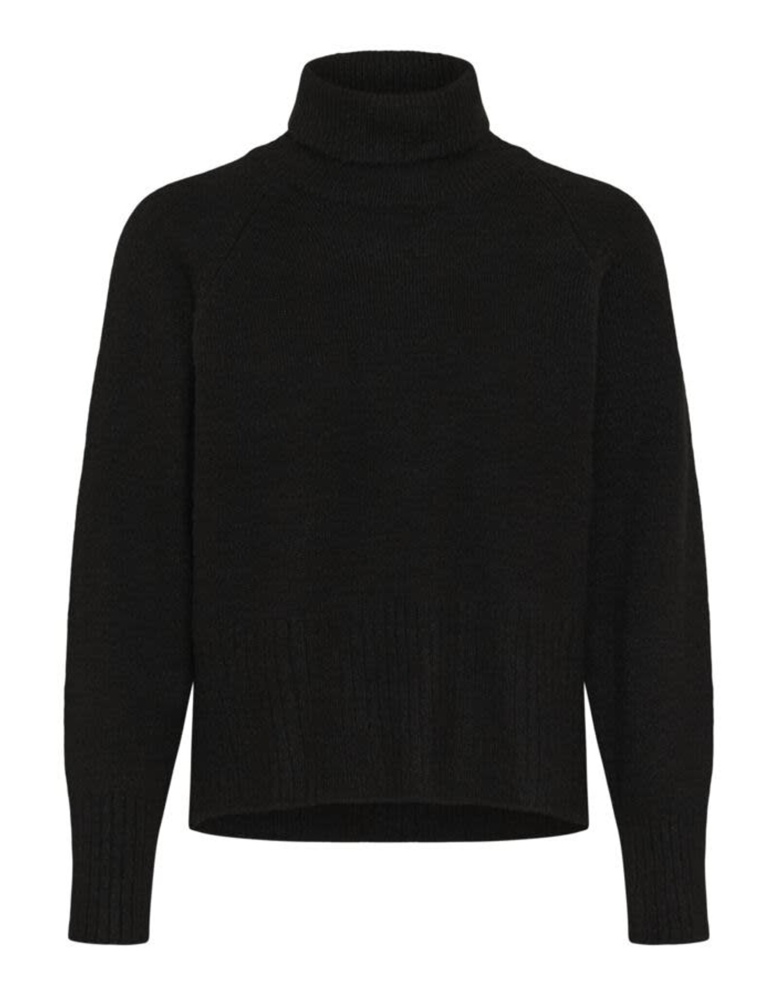 Kaffe Kaffe - Erin Rollneck Sweater (Black Deep)
