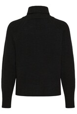 Kaffe Kaffe - Erin Rollneck Sweater (Black Deep)