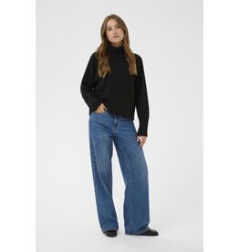 Kaffe Kaffe - Erin Rollneck Sweater (Black Deep)
