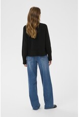 Kaffe Kaffe - Erin Rollneck Sweater (Black Deep)