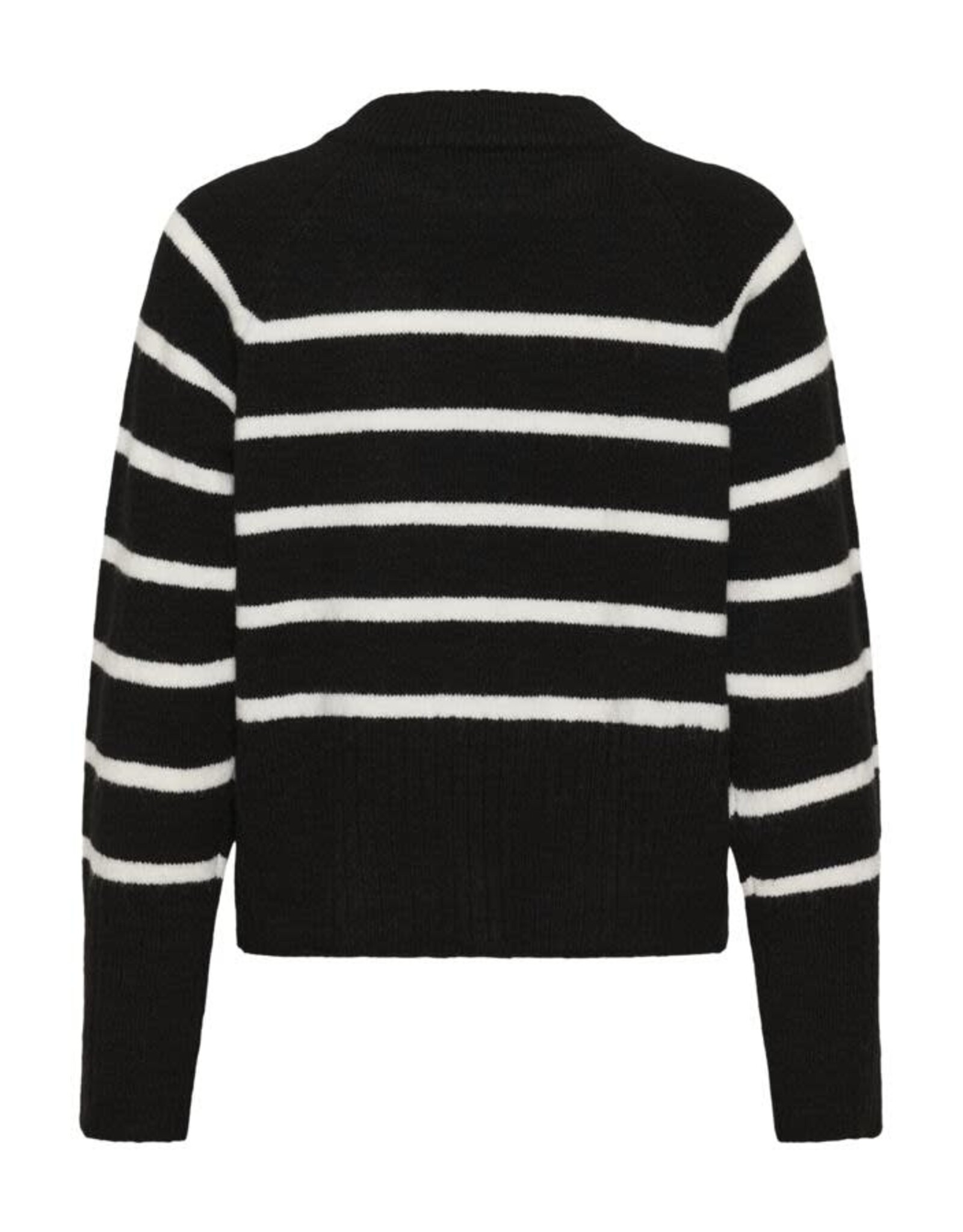Kaffe Kaffe - Erin Knit Pullover (Black Chalk Stripe)