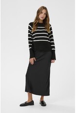 Kaffe Kaffe - Erin Knit Pullover (Black Chalk Stripe)