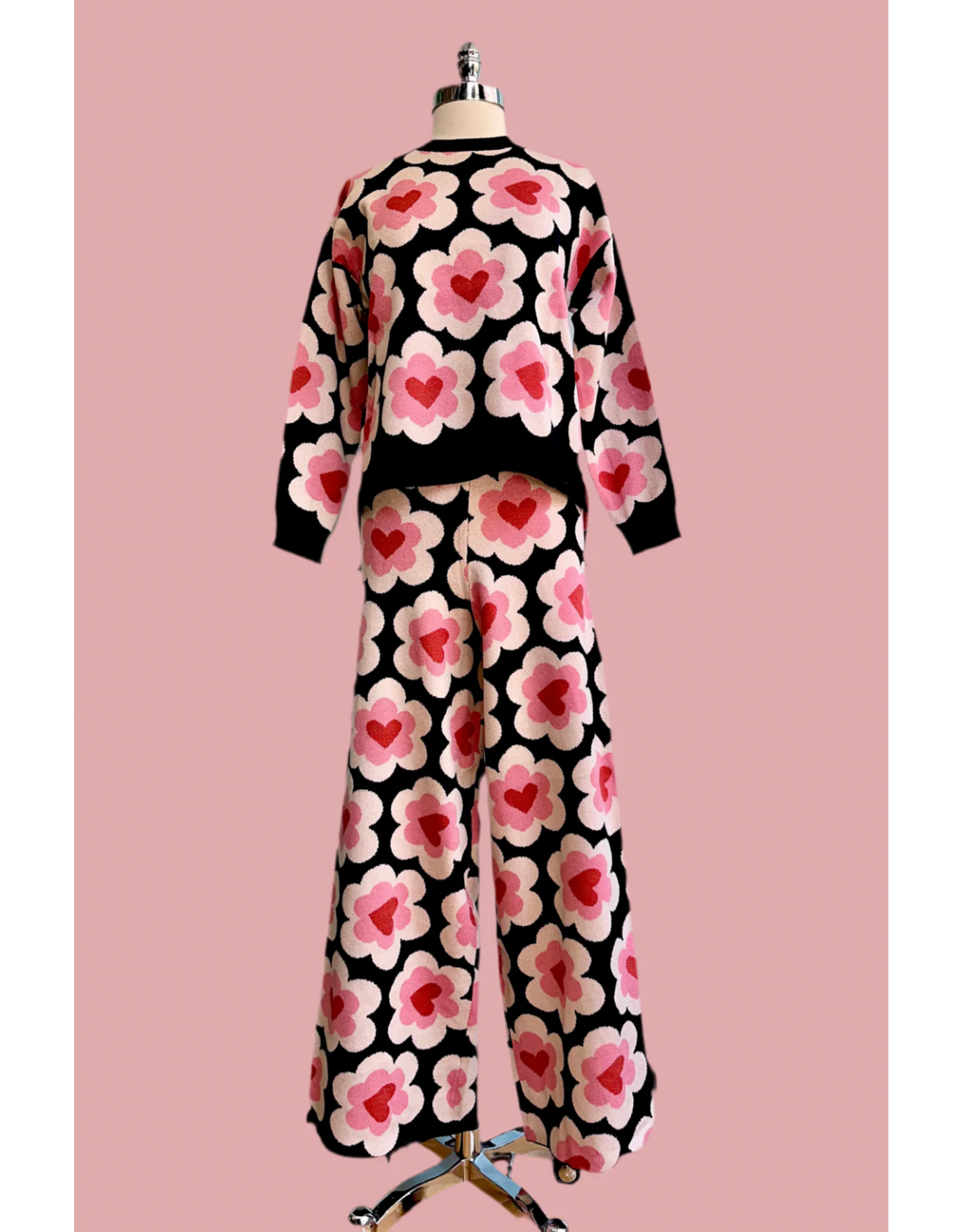 Compania Fantastica Compania Fantastica -  Sweet Heart Trousers Jacquard