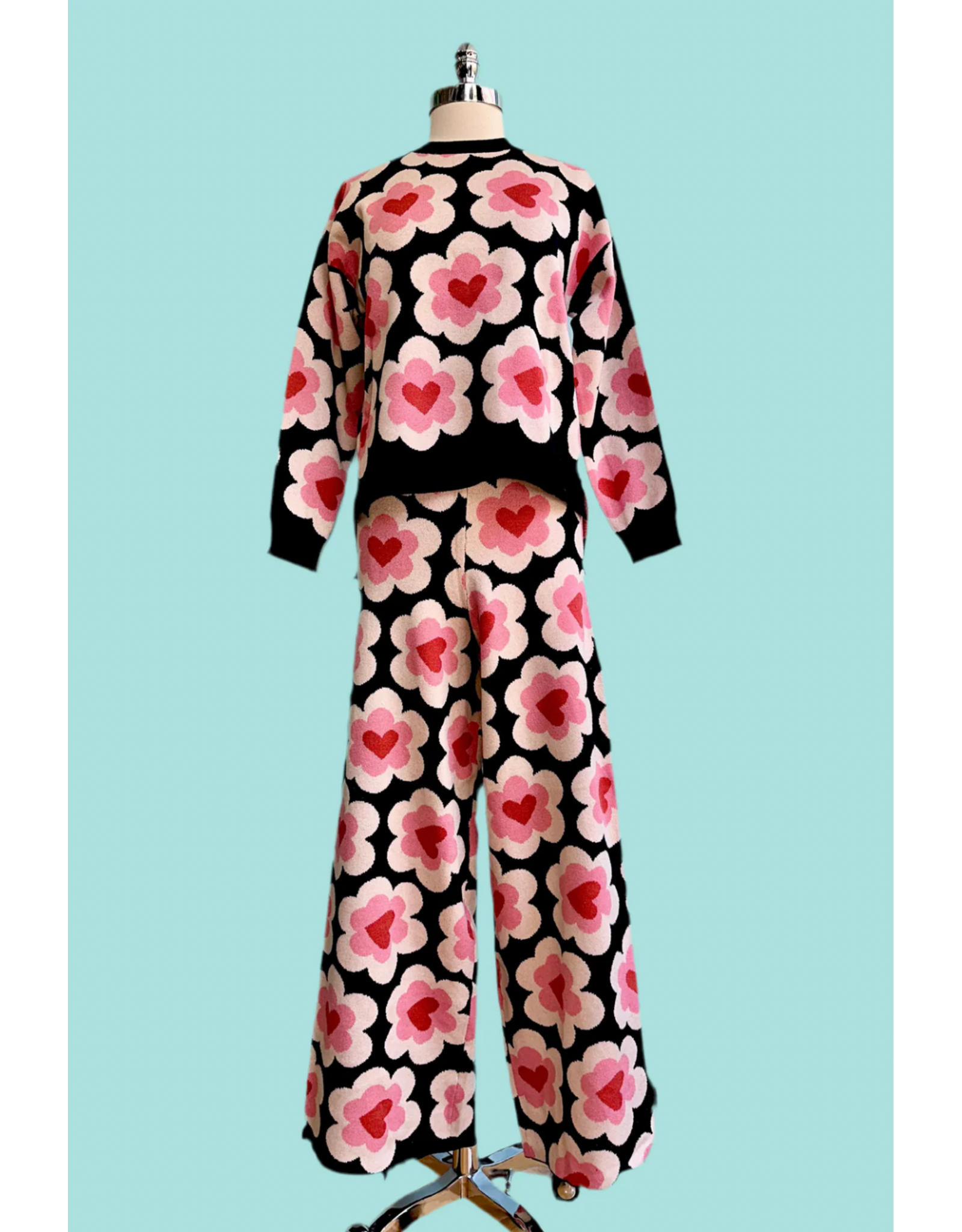 Compania Fantastica Compania Fantastica - Sweet Heart Jumper Jacquard