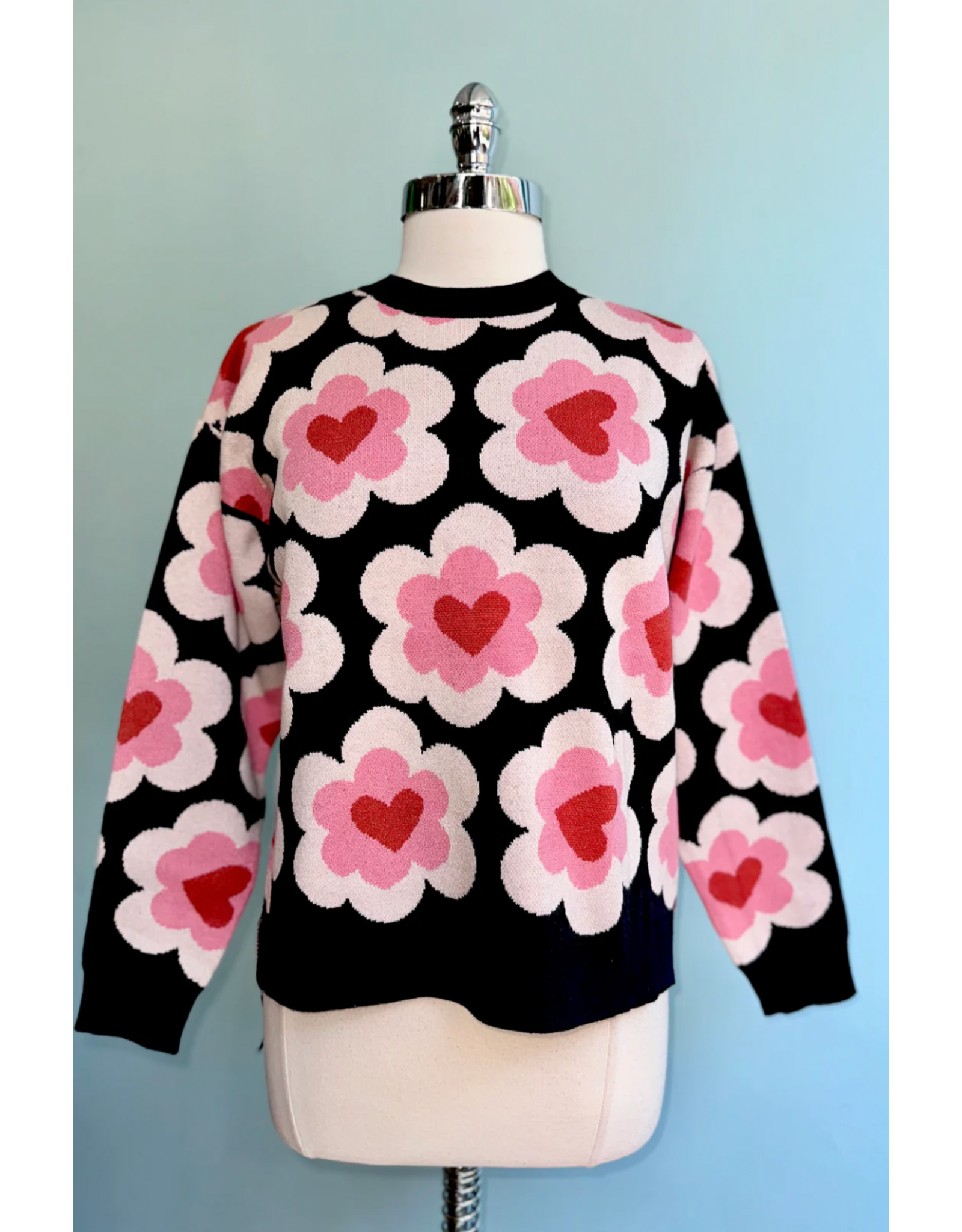 Compania Fantastica Compania Fantastica - Sweet Heart Jumper Jacquard