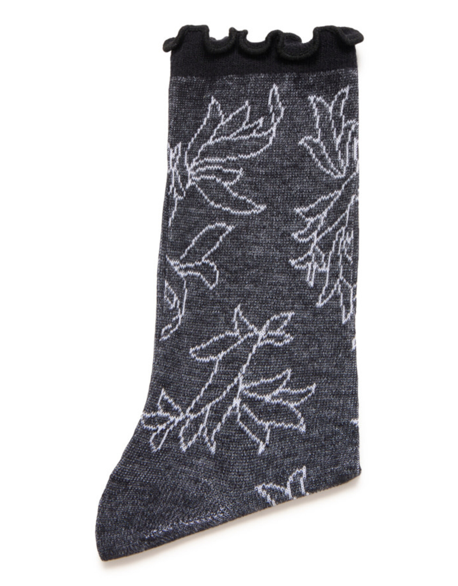 ICHI ICHI - Tonal Socks (Black)