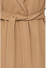 ICHI ICHI - Jannet Belted Long Coat (Tiger's Eye)