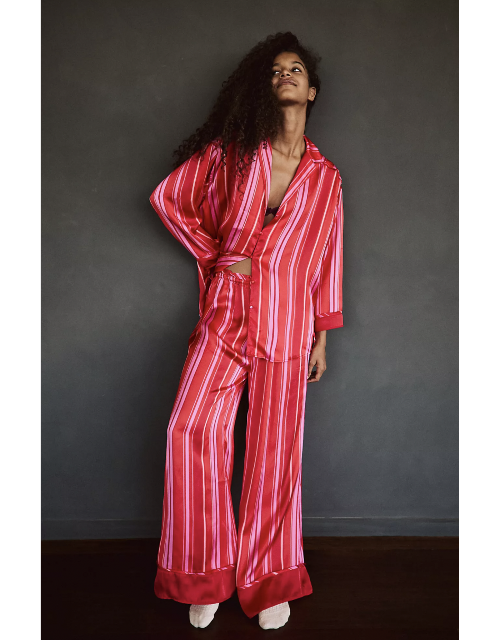 Free people Free People - Dreamy Days Pyjama Set (Berry Combo)