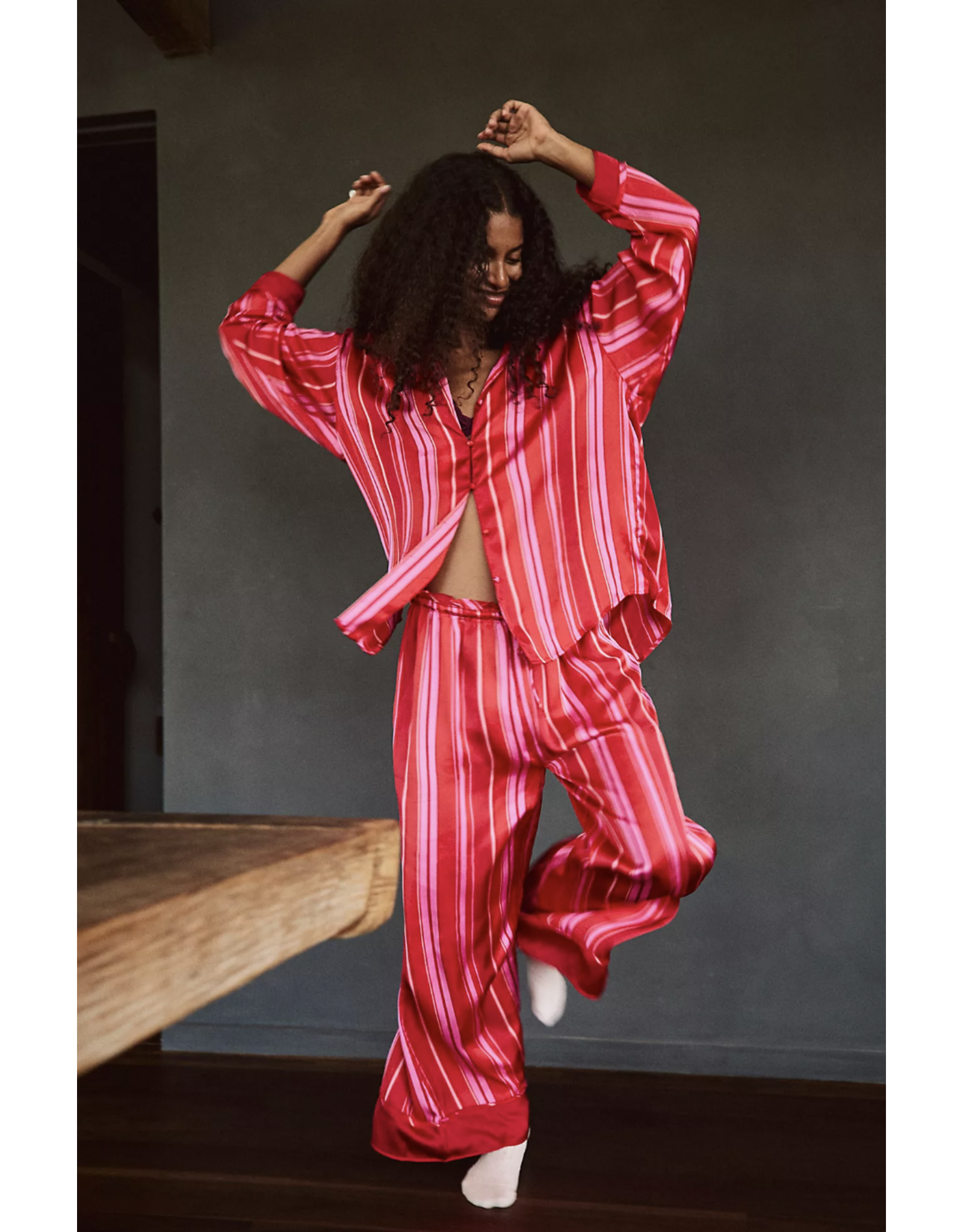 Free people Free People - Dreamy Days Pyjama Set (Berry Combo)