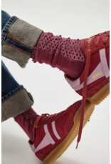 Free people Free People - Rubies Crochet Socks (Deep Sea Burgundy)