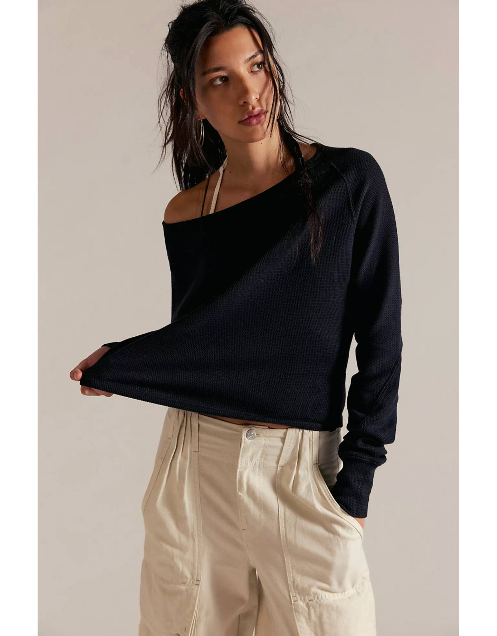 Free people Free People - Jess Long Sleeve (Black)