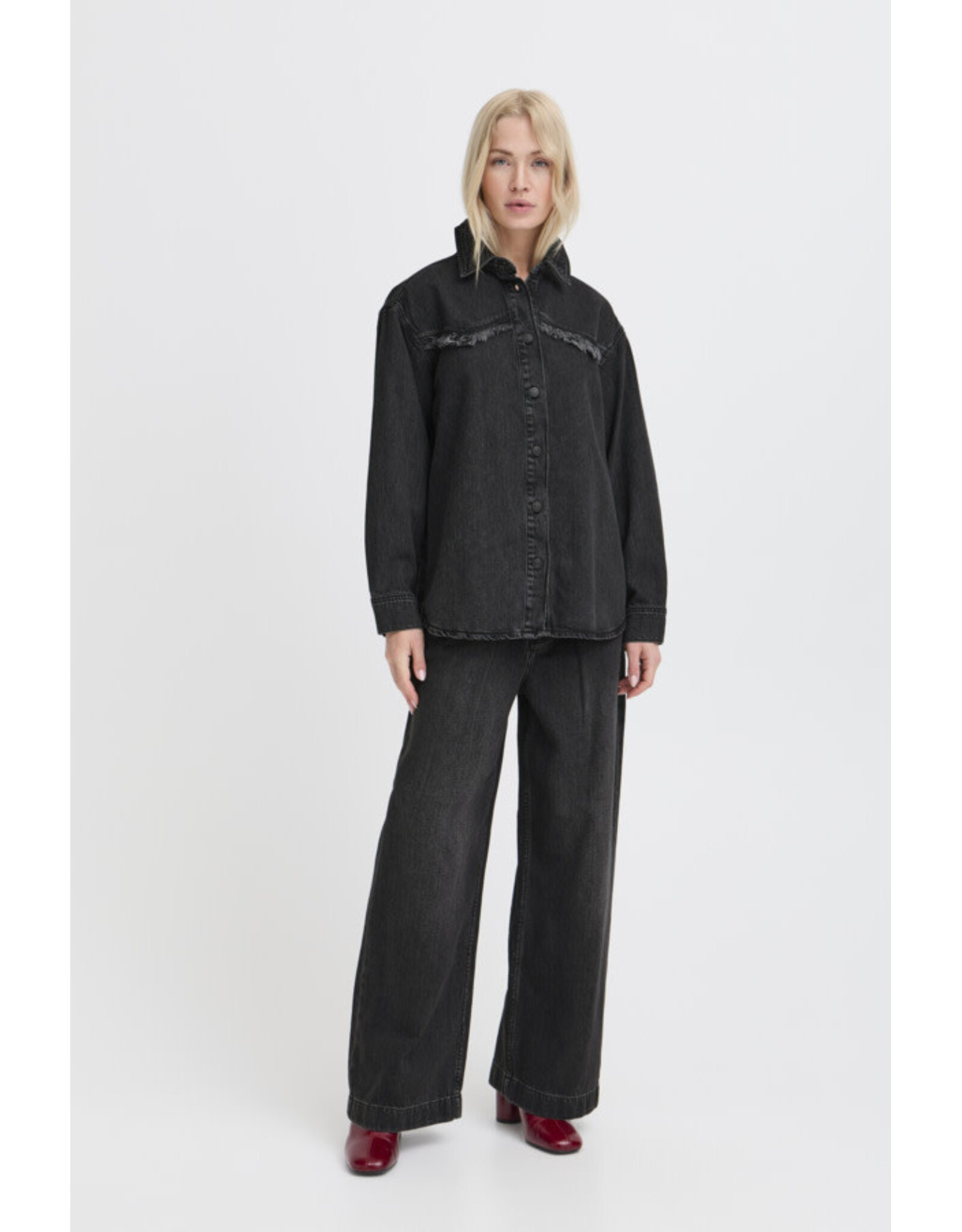 b.young b.young - Kanoa Shirt (Black Denim)