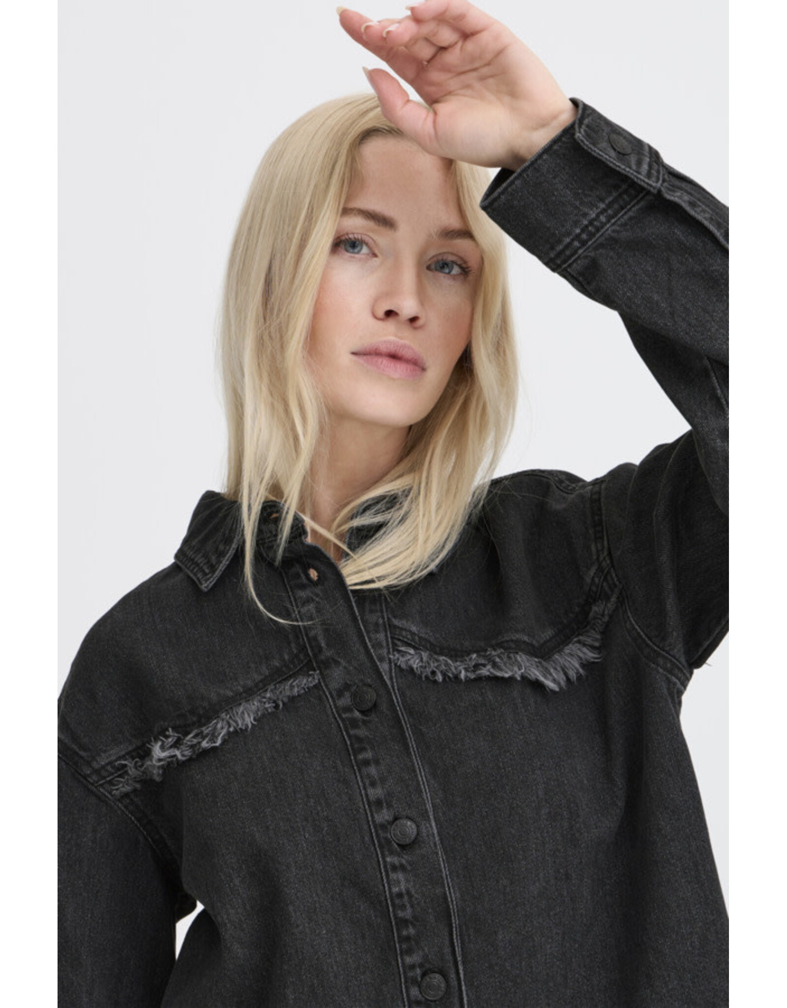 b.young b.young - Kanoa Shirt (Black Denim)