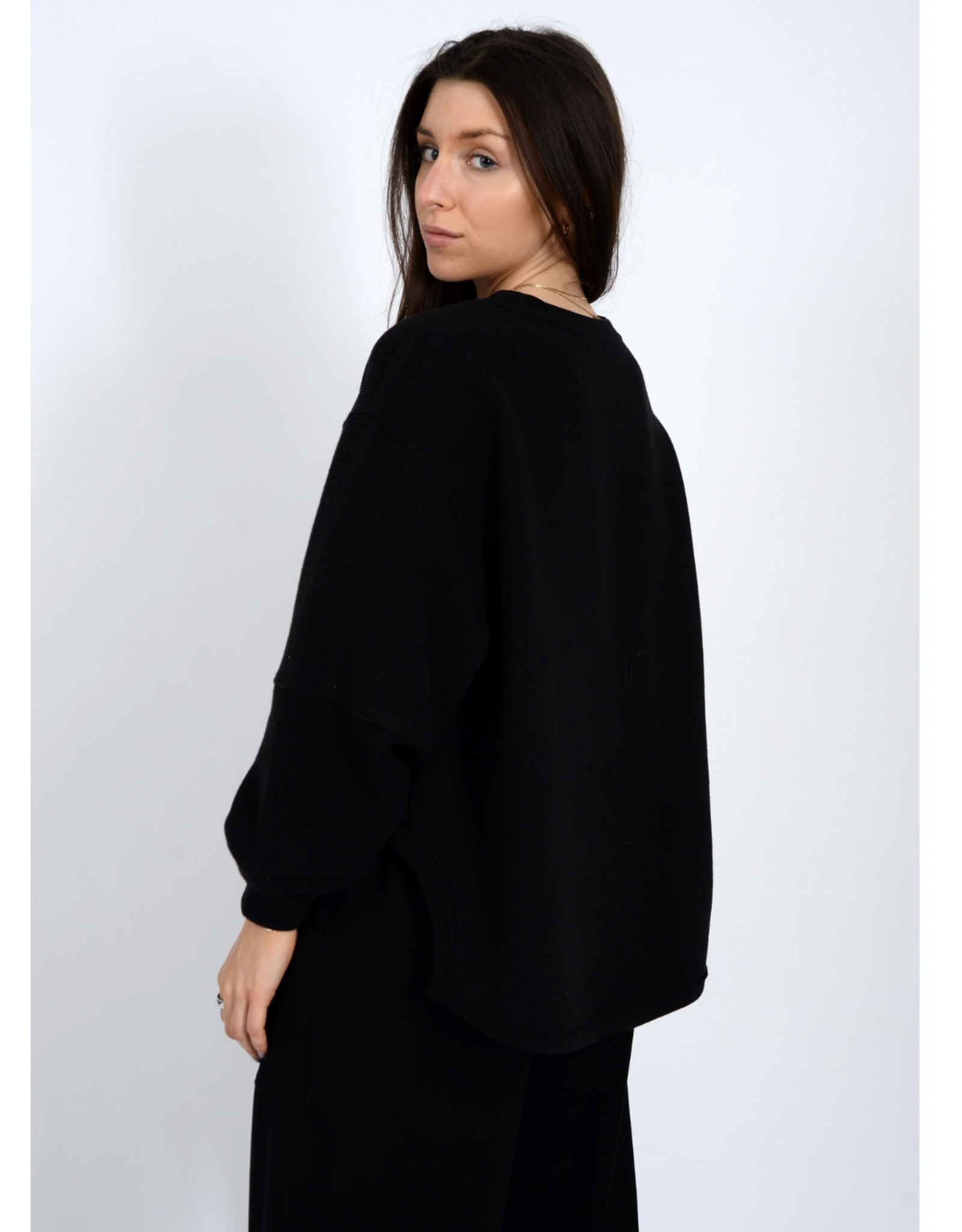 RD Style RD Style - Lucina Ottoman Soft Knit (Black)