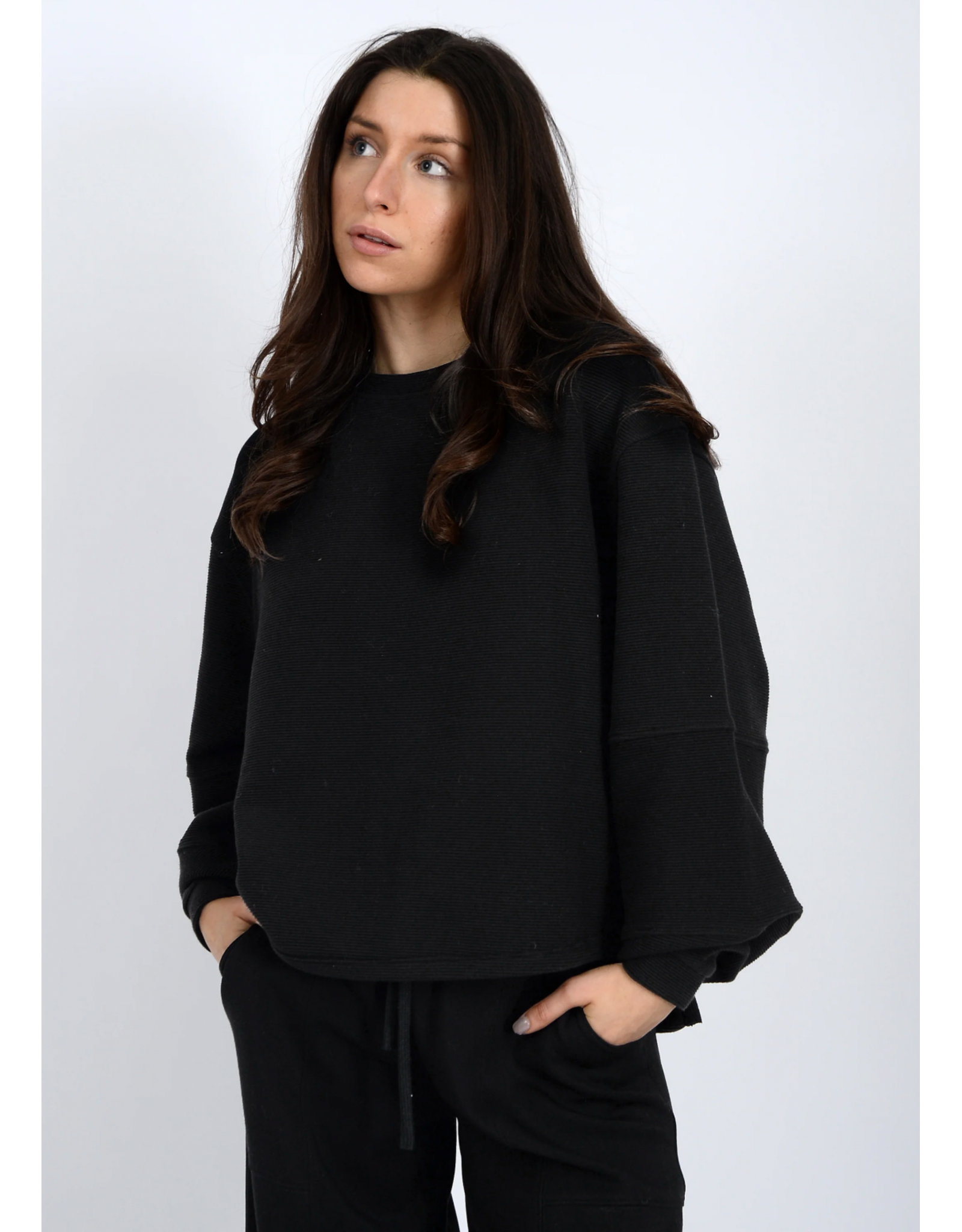 RD Style RD Style - Lucina Ottoman Soft Knit (Black)