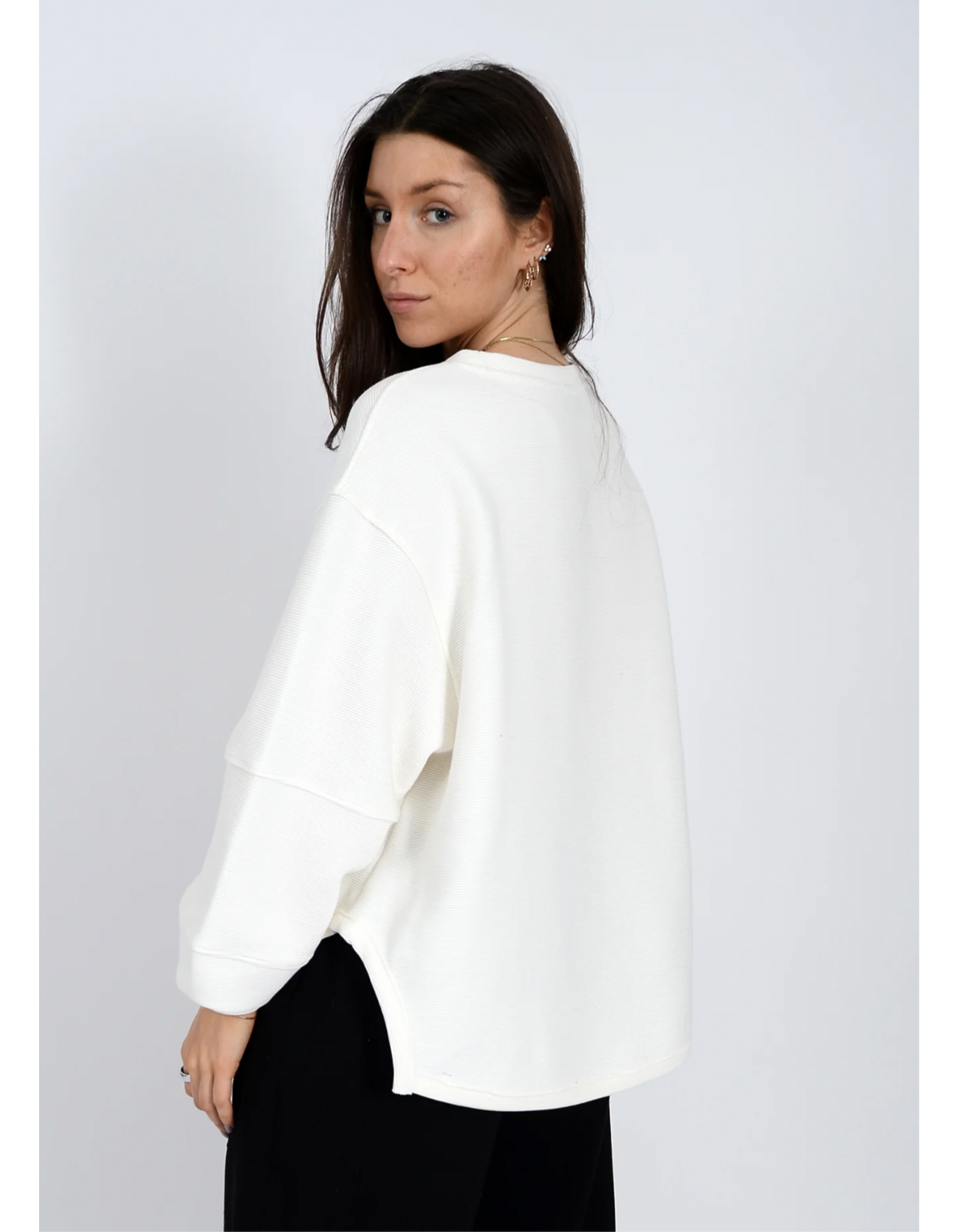 RD Style RD Style - Lucina Ottoman Soft Knit (Calla Lily)