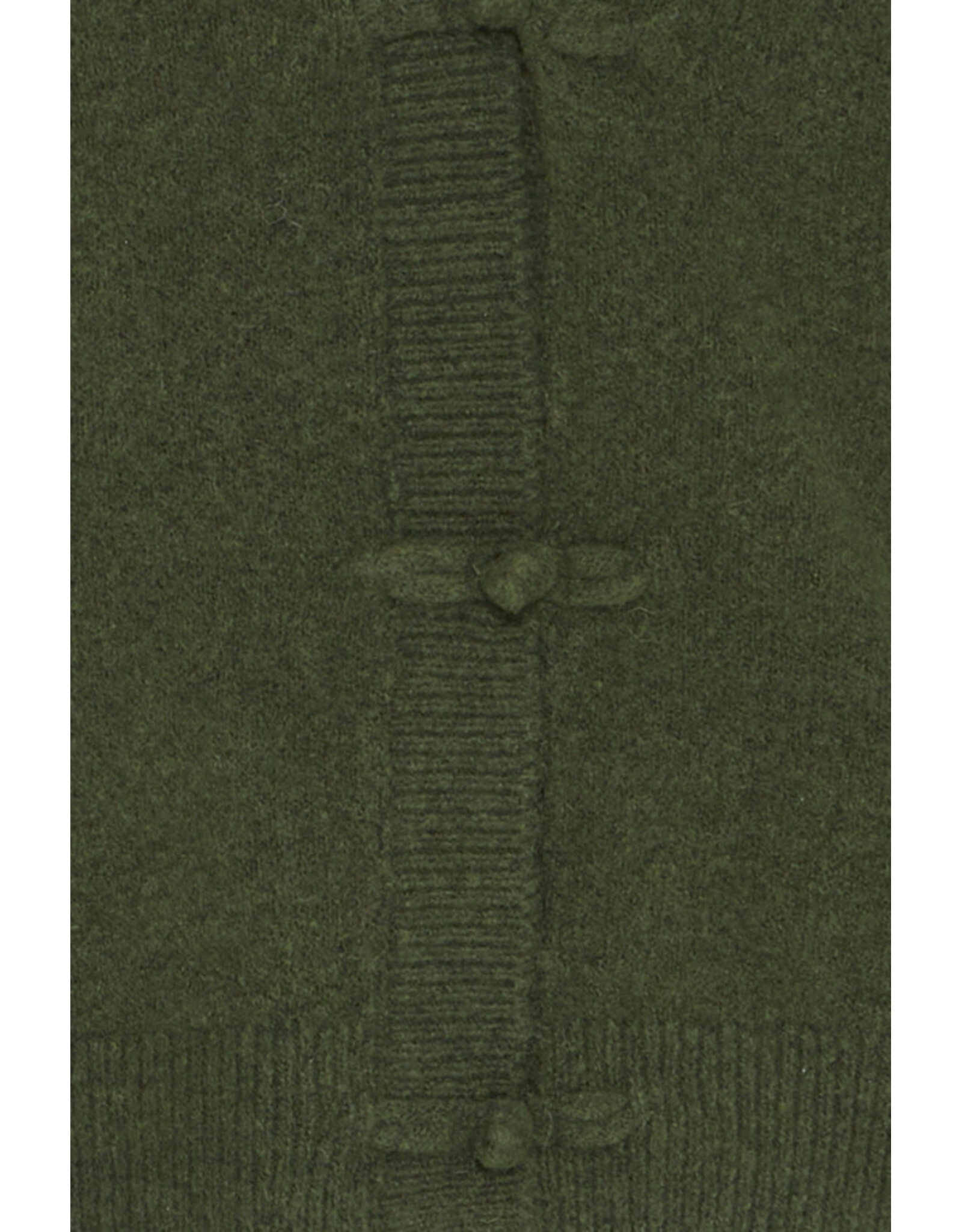 ICHI ICHI - Dasila V Neck Cardigan (Rifle Green)