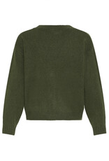 ICHI ICHI - Dasila V Neck Cardigan (Rifle Green) ICHI ICHI - Dasila V Neck Cardigan (Rifle Green)