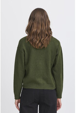 ICHI ICHI - Dasila V Neck Cardigan (Rifle Green) ICHI ICHI - Dasila V Neck Cardigan (Rifle Green)