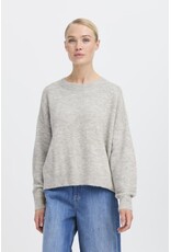 b.young b.young - Monna Jumper (Mid Grey) b.young b.young - Monna Jumper (Mid Grey)
