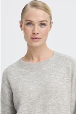 b.young b.young - Monna Jumper (Mid Grey) b.young b.young - Monna Jumper (Mid Grey)