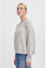 b.young b.young - Monna Jumper (Mid Grey) b.young b.young - Monna Jumper (Mid Grey)