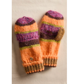 Free people Free People -   Super Stripe Gloves (Hot Coral)
