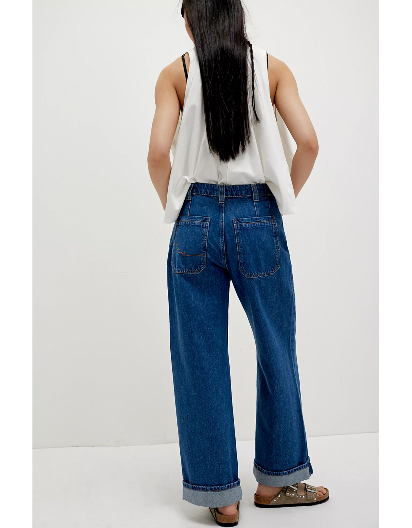 Free people Free People - Palmer Cuffed Jean (Tunnel Vision)