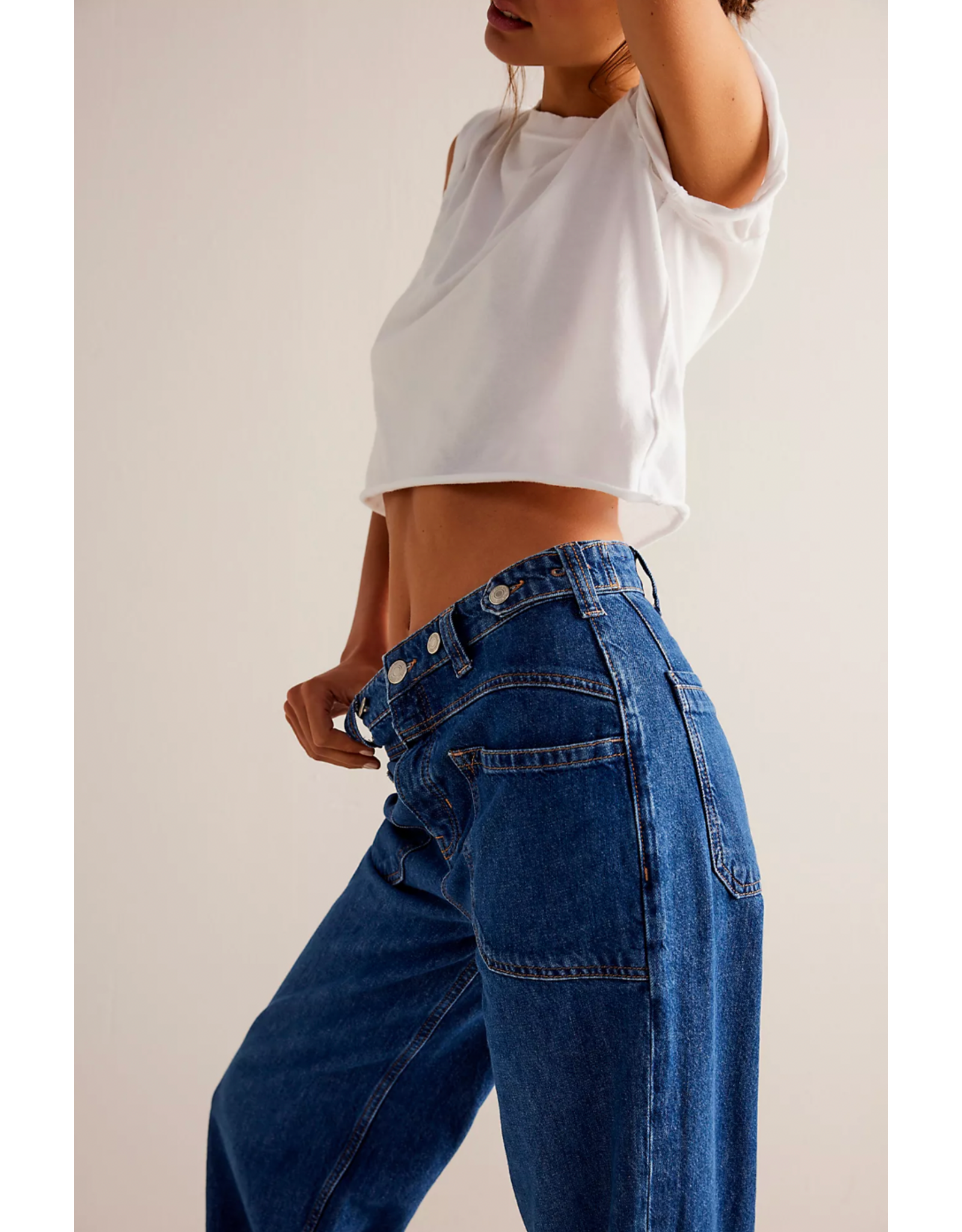 Free people Free People - Palmer Cuffed Jean (Tunnel Vision)