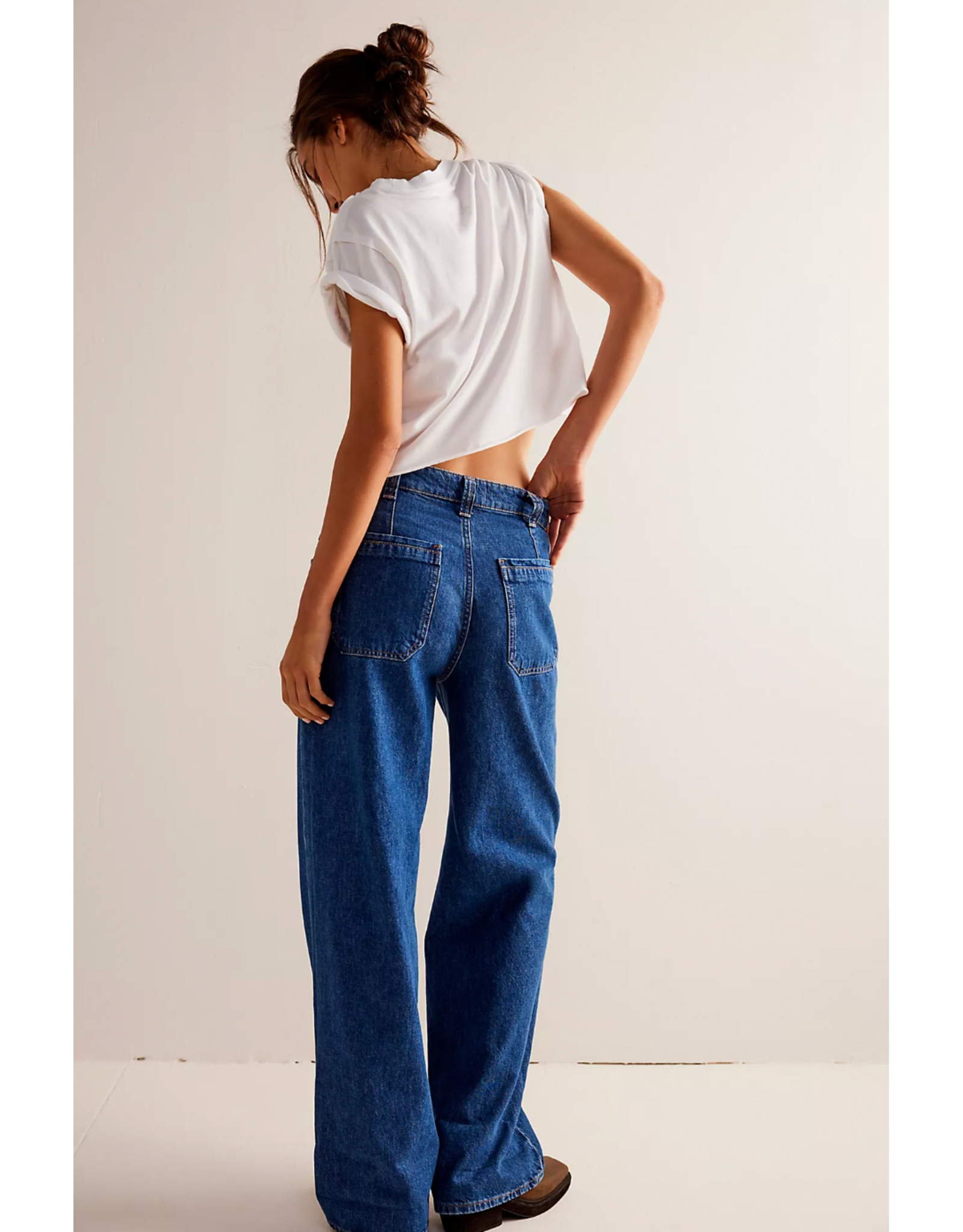 Free people Free People - Palmer Cuffed Jean (Tunnel Vision)