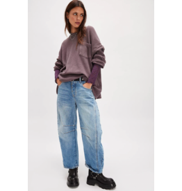 Free people Free People -  We The Free Dawson Pocket Thermal (Chocolate Grape)