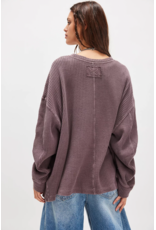Free people Free People -  We The Free Dawson Pocket Thermal (Chocolate Grape) Free people Free People -  We The Free Dawson Pocket Thermal (Chocolate Grape)