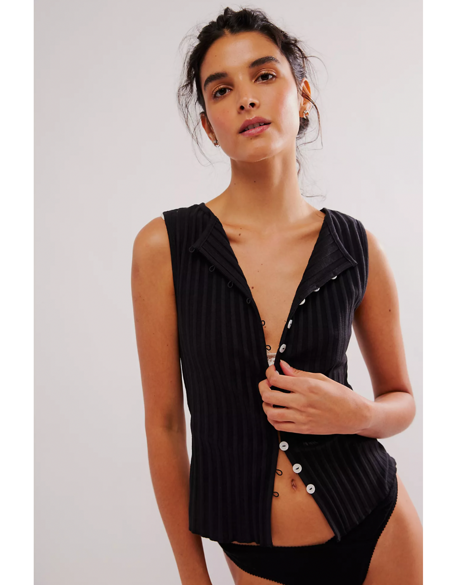 Free people Free People - Tilly Vest (Black)