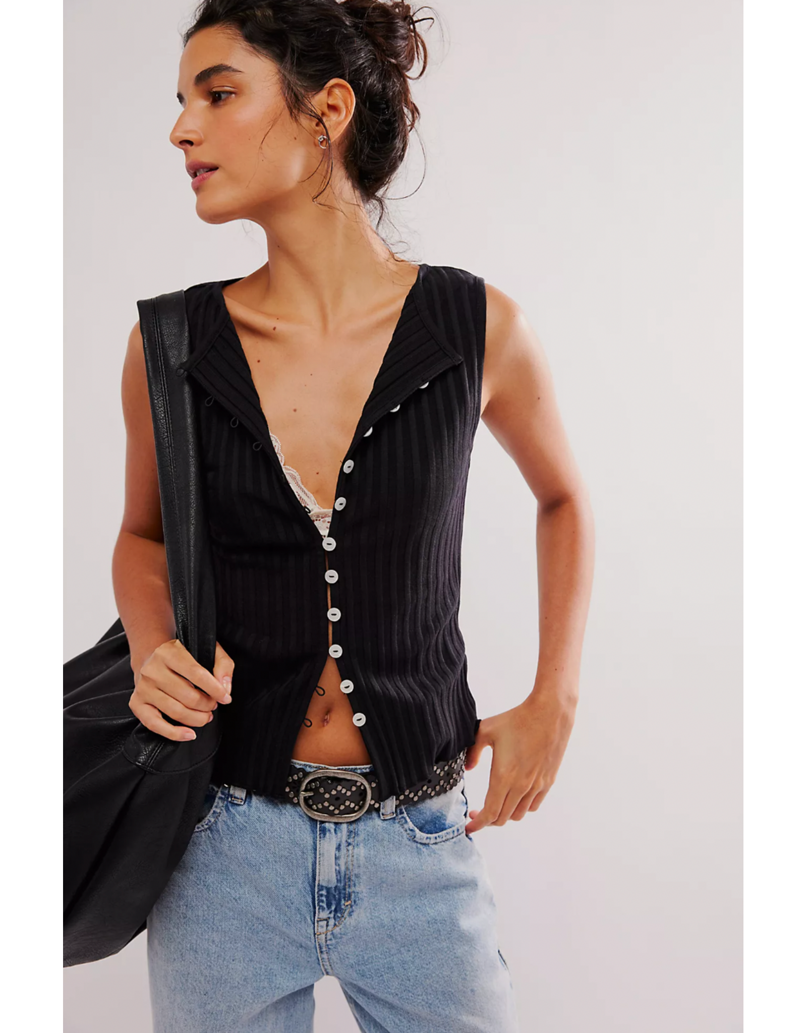 Free people Free People - Tilly Vest (Black)